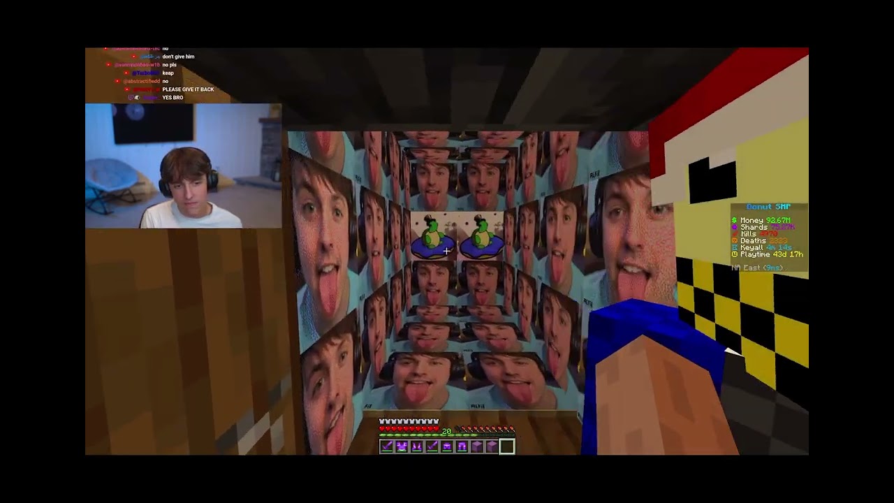 Drdonut gets 5 shulkers of elytras stolen by Sword4000 then finds out insane plot twist 🤯🤯