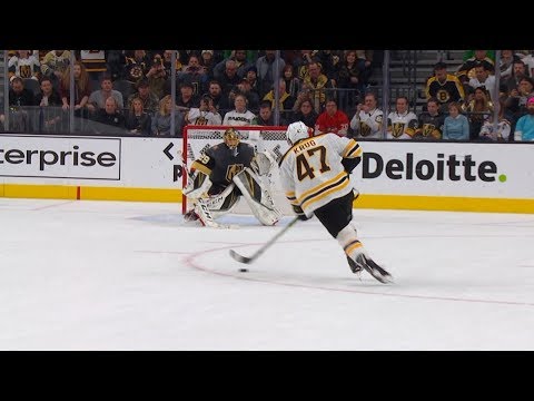 Bruins and Golden Knights take it to a shootout