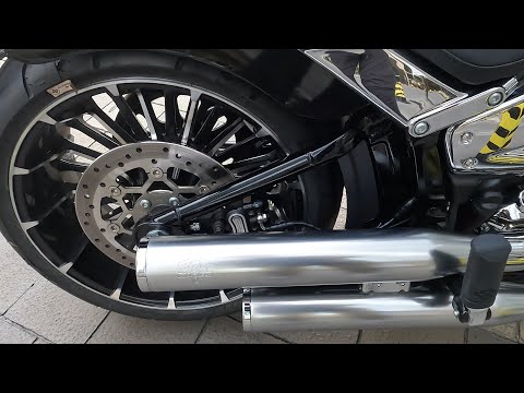 2023 Harley Davidson Breakout 117 M8 Vance & Hines Eliminator 300 VS Stock Exhaust