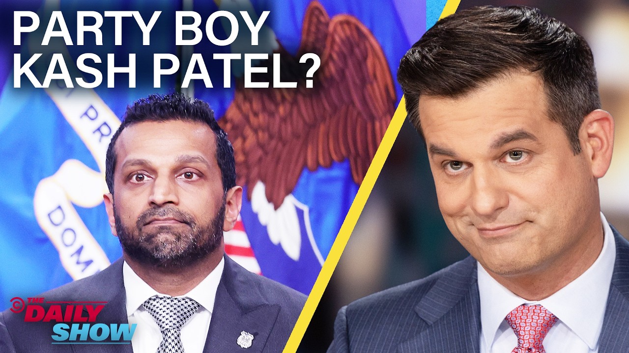 Kash Patel Denies Excessive Drinking & Labor Sec.’s Family Plays HR Violation Bingo | The Daily Show