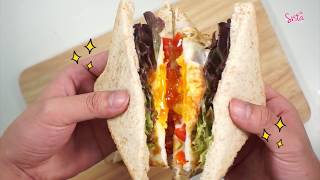 SistaCafe Channel : วิธีทำแซนด์วิชแบบคลีนๆ