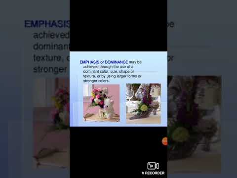 Lecture on Principles of flower arrangements by Prof  Cheshta