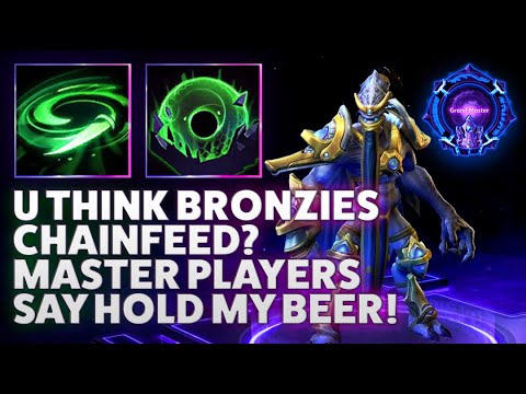 Zeratul VP - YOU THINK BRONZIES CHAINFEED?  MASTER PLAYERS SAY HOLD MY BEER! - Grandmaster Storm Lea