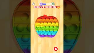Satisfying Apple Pop It ASMR 🍎✨ #poptrading #satisfying #fidgettoysplus #asmr #viralshort