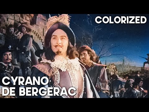 Cyrano de Bergerac | COLORIZED | Oscar Winning Movie | Classic Adventure Film