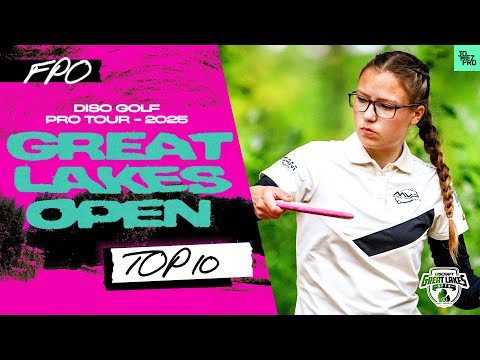 Top 10 FPO Shots from the 2025 DGLO | Jomez Disc Golf