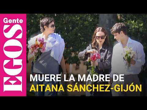 Aitana Sánchez-Gijón, desolada tras la muerte de su madre, Fiorella de Angelis