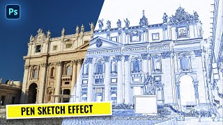How to Create a Realistic Pen Sketch Effect in Photoshop