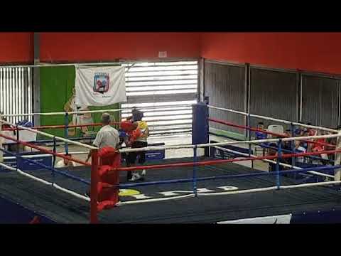 EMERSON CALERO VS STEVEN NOGUERA, 80-85 LBS.  CAMP NAC INFANTIL BOXEO, FENIBOXA. VIERNES 28 JUL 2023