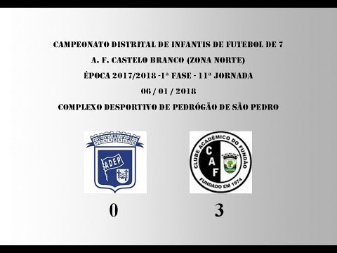 20180106 1ª Fase 11ª Jornada - ADEP vs CAF