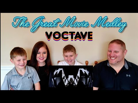 The Great Movie Medley - Voctave A Cappella REACTION
