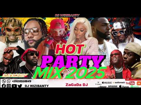 AFROBEATS MIX 2025🔥AMAPIANO MIX 2025/BEST OF NAIJA HOT AFROBEAT PARTY MIX BY DJ WIZIBANTY #wizkid