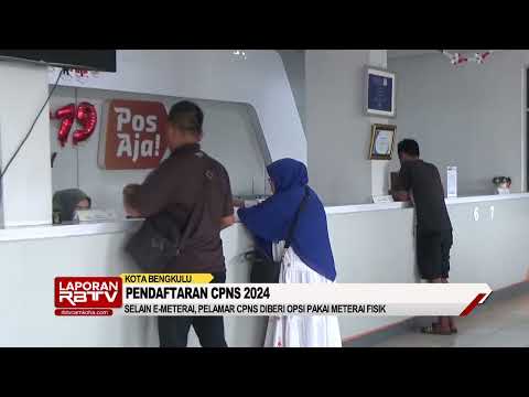 Pelamar CPNS Bisa Gunakan Meterai Tempel 