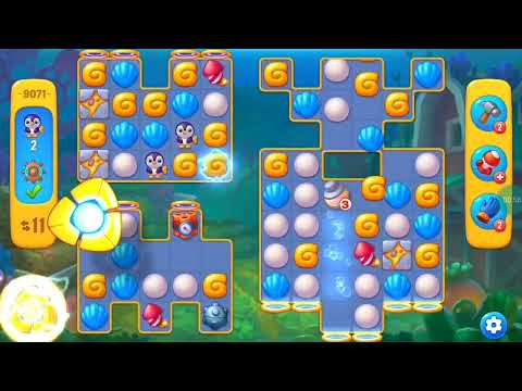 Fishdom Easy Level 9071 (with full seashell) @choraelmin