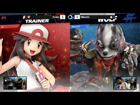 Sink or Swim 145 SSBU Winners Quarters - MikeAG (Wolf) vs Drake (Pokemon Trainer)