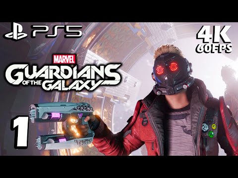Marvel's Guardians of the Galaxy Gameplay Walkthrough Part 1 (PS5 4K 60FPS) - No commentary