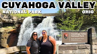 OUR 5TH NATIONAL PARK | CUYAHOGA  VALLEY NATIONAL PARK | SHORT HIKE TO 60 FT BRANDYWINE FALLS