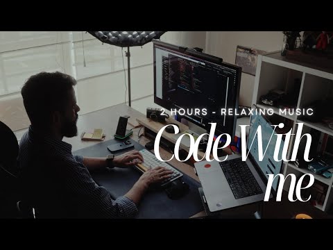 Code And Study With Me - 2 Hours - Relaxing lofi music 🧠