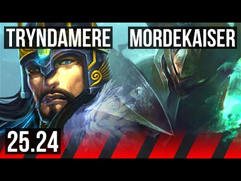 TRYNDAMERE vs MORDEKAISER (TOP) | NA Challenger | 25.24