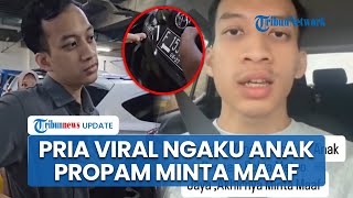 Ternyata Bohong, Pria Viral Ngaku Anak Propam dan Pakai Mobil Barang Bukti di Mal Bogor Minta Maaf
