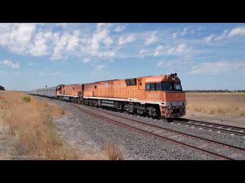 JBRE 2TA8 Season's Final Run Of Great Southern Luxury Passenger Train (22/2/2023) - PoathTV Railways