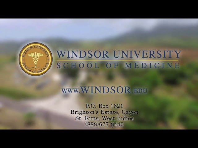 Windsor University School of Medicine vidéo #1