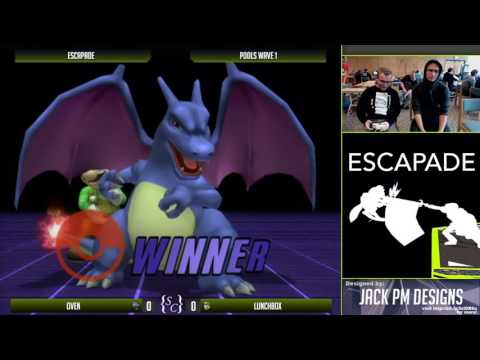 Oven (Charizard) vs LunchBox (Mario) - Escapade Pools Wave 1