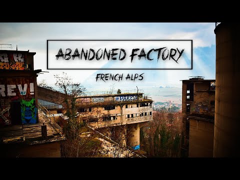 Exploration de la cimenterie abandonnée près de Grenoble