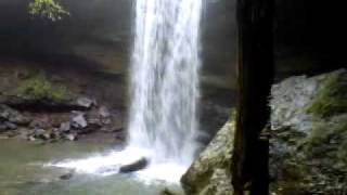 preview picture of video 'waterfall and cave in Ohio Pyle, PA'