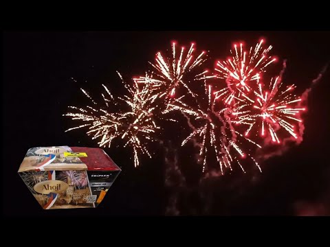 💥 NOWOŚĆ Wyrzutnia Ahoj TXB703 Triplex Fajerwerki