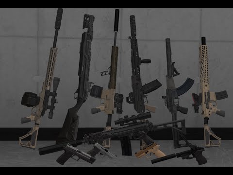 25 minutes of SosigSnake building modular Guns in H3VR with minecraft music in the background