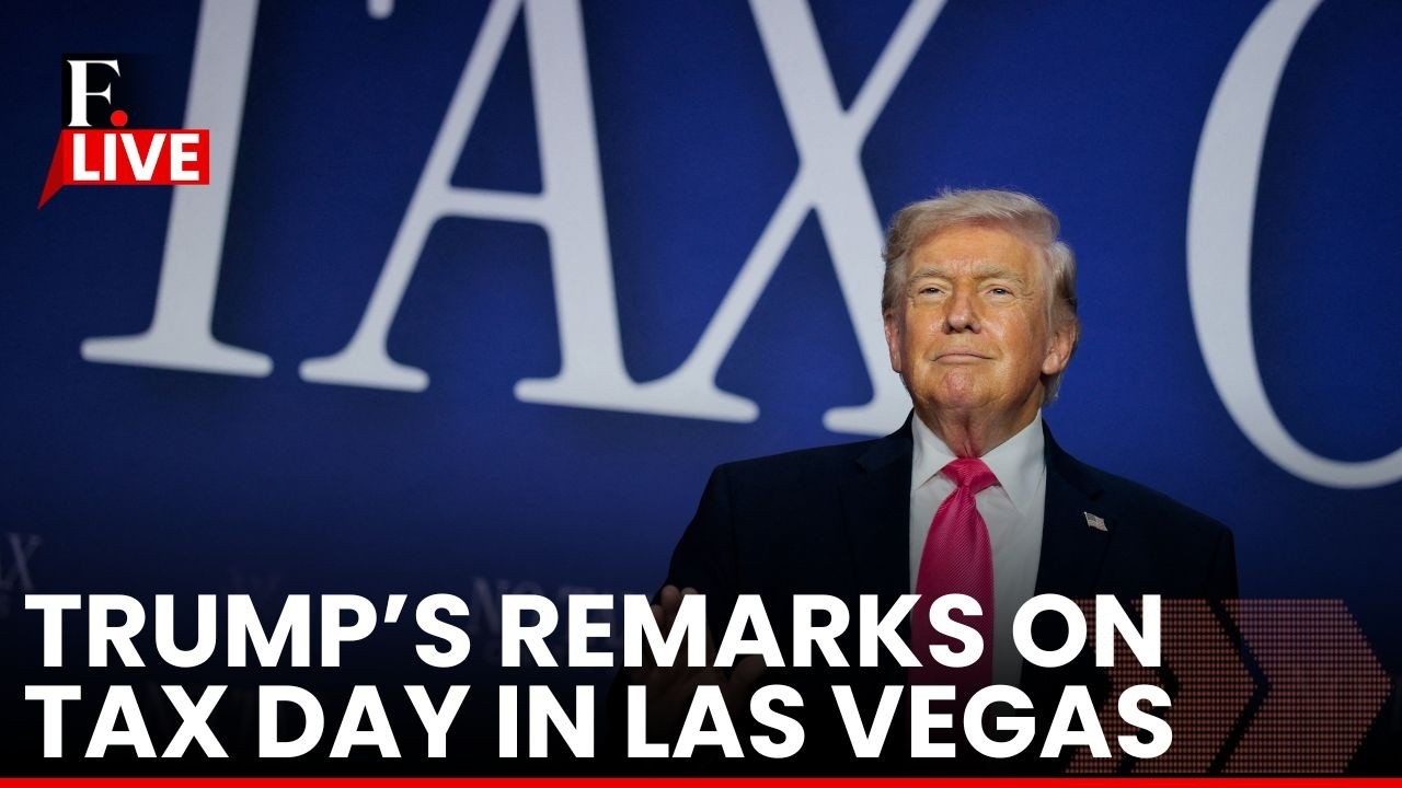 LIVE: U.S. President Donald Trump Participates in A Roundtable and Gives Remarks on Tax Day | N18G