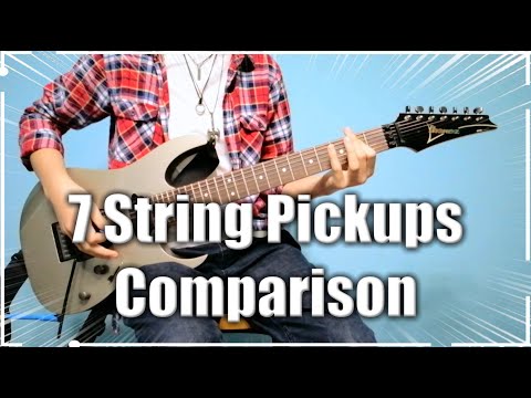 Juggernaut vs Crunch Lab vs X2N vs RG-7 | 7-String Pickups Comparison