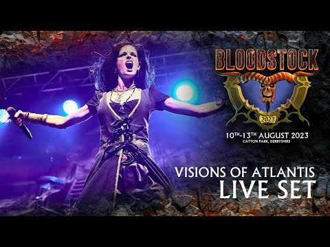 VISIONS OF ATLANTIS - "Electrifying Performance at Bloodstock 2023 Before SKYND Headlines!"