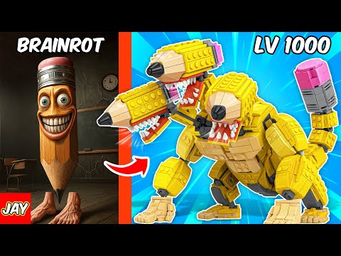 I Build LEGO Brainrot But in MONSTERVERSE | JAY BRICKS