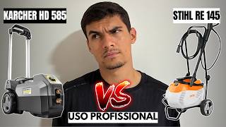 Qual Melhor? Karcher HD 585 vs Stihl RE 145 | Lavadora de Alta Pressão Profissional Cabeçote Latão