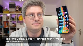Samsung Galaxy Z Flip 4 Test Fazit nach 4 Wochen