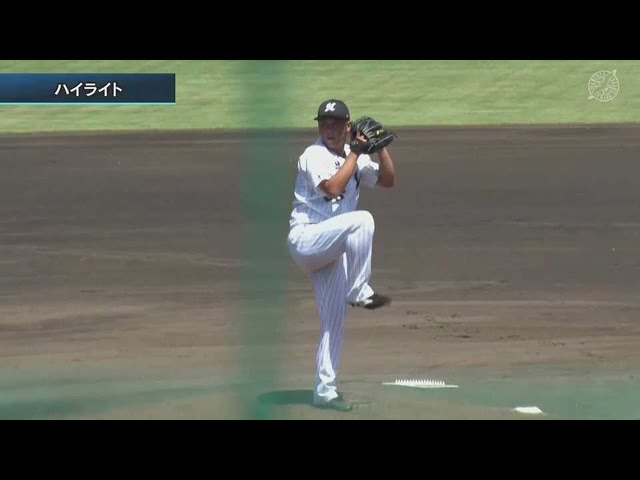 【ファーム】8月10日 マリーンズ対ジャイアンツ ハイライト