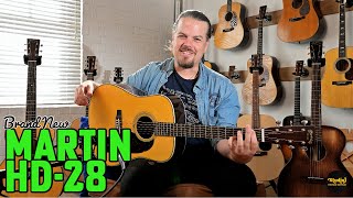 Video thumbnail for Experience the Legend: New Martin HD-28 Acoustic Guitar | In-Depth Review | Nick Brightwell presents by Studio 1 Vintage Guitars