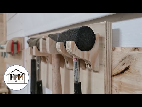 Parete porta attrezzi fai da te (parte 2) - Perline che diventano french cleat