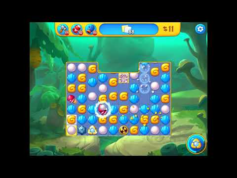 Fishdom level 6208 no boosters フィッシュダム ノーマル [Friend's]