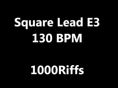 Square Lead E3 Metronome : 130 BPM - Beats Per Minute
