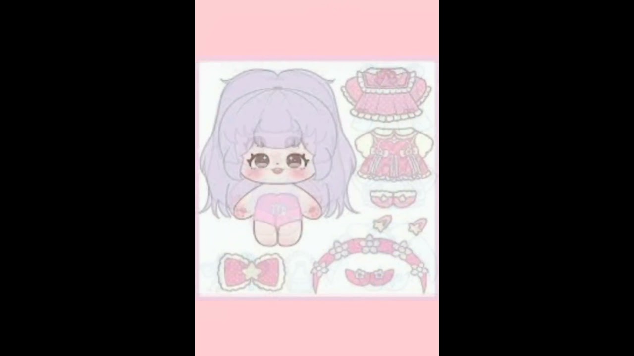 Cute kwali paper doll ideas 💡...