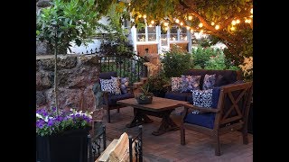 How to Create a Beautiful Outdoor Patio Area  🌿// Garden Answer