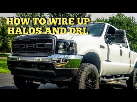 spyder headlights how to wire led and halos