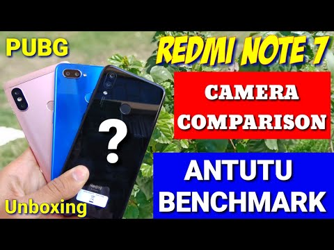 Redmi note 7 - Camera review, PubG | Realme U1 vs Redmi Note 7 Camera, benchmark score, unboxing