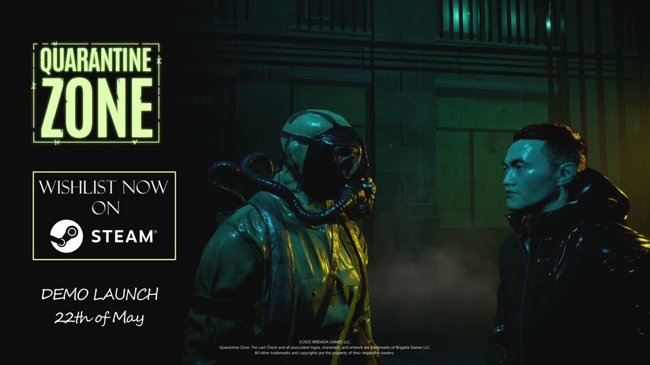Quarantine Zone: The Last Check | Demo Gameplay Trailer | Demo releases on May 22nd, 2025 - YouTube