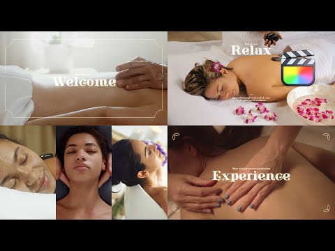Spa & Wellness Modular Template for Final Cut Pro — MotionVFX
