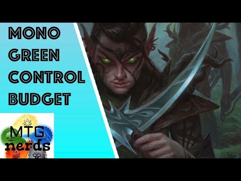 Modern Mono-Green Control Deck Tech! - MTG Deck Tech