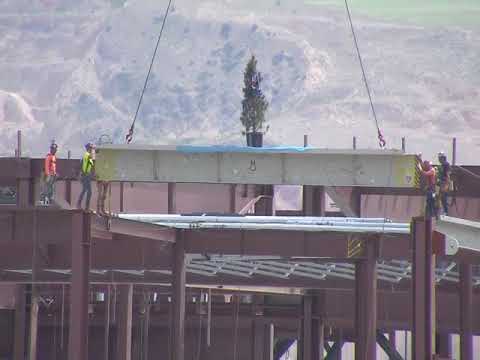 Topping Out ceremony for The New SLC